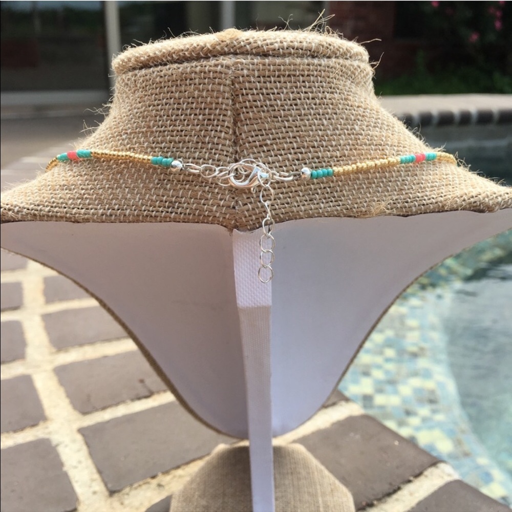 Pattern beaded choker - Picture 2 of 2
